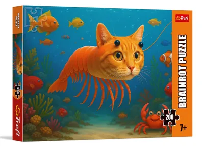 Productafbeelding van TREFL Puzzel BrainRots: Trippi Troppi Troppa Trippa, 200 stuks