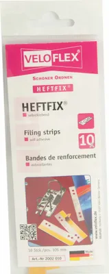 Produktbild von Heftstreifen Heftfix selbstklebend 105mm VE=10 Stück