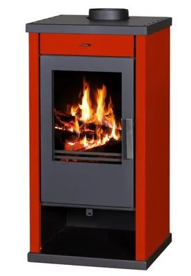 Produktbild von Victoria Vanessa Lux Bordeaux Kaminofen – 9 kW, A+, kompakt & effizient