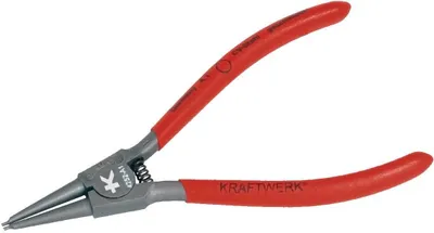 Zdjęcie produktu dla KRAFTWERK 4252-A0, Szczypce do pierścieni osadczych, Czerwony, 135 mm, 80 g, 97 g, Niemcy