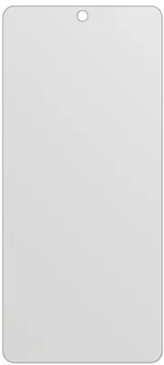 A screen protector for a mobile phone.