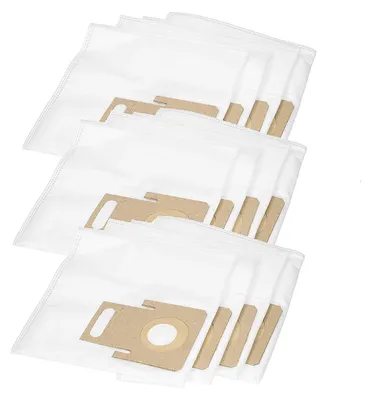 Produktbild von 12x Sillar Synthetische Staubsaugerbeutel Ersatz für Thomas Multi Clean X10 Parquet AQUA+, Pet&Family, Thomas TWIN TT T2 T1, Hygiene, Genius, Helper, Aquwaqash