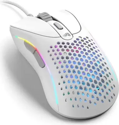 Produktbild von Glorious Gaming Model D 2 Wired, rechts, Optisch, USB Typ-A, 26000 DPI, Weiß