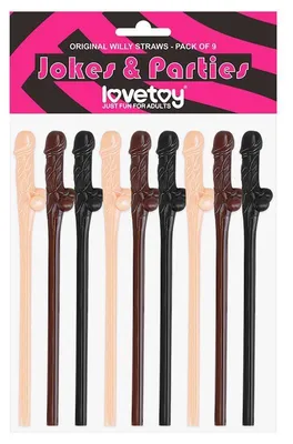 Obrázek produktu pro Brčka na penis, 9 kusů