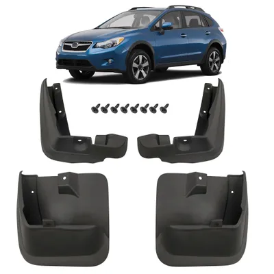 Produktbild von HERSTMOTO Schmutzfänger 4er-Set mit Befestigungssatz für Subaru XV I GP 2011–2017, vorne und hinten, J101CFJ254 [4 Stück]
