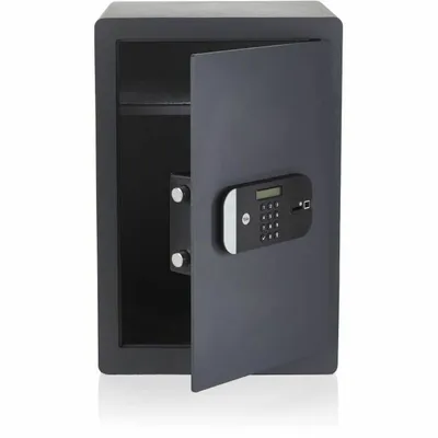 Immagine prodotto di Yale YSFM/520/EG1 - Cassaforte portatile - Nero - Codice - Lettore di impronte digitali - Chiave - 49,8 litri - Pavimento / parete - 520 mm