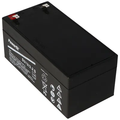 Zdjęcie produktu dla Akumulator kwasowo-ołowiowy Exide Powerfit S312/3.2 S, złącze 4,8 mm, VDS