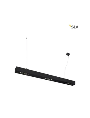 Produktbild von SLV 1000933 Q-LINE PD LED Indoor Pendelleuchte 1m BAP schwarz 4000K