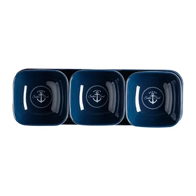 Produktbild von Marine Business Seemannsseele Snack Schüssel Blau  Blau One Size