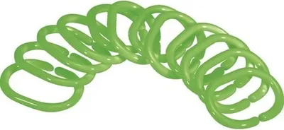 Obrázok produktu pre Spirella 7610583097347, Zelená, Plast, 40 mm, 58 mm, 12 kusov