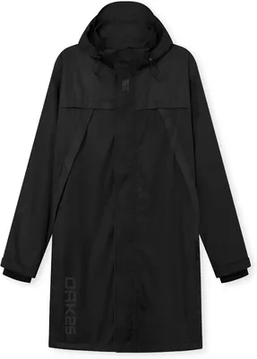 Productafbeelding van Regenponcho voor mannen en vrouwen, Everyday Raincoat, waterdichte jas, uni, reflecterend, regencape met capuchon, regenjas, fiets, 10.000 mm