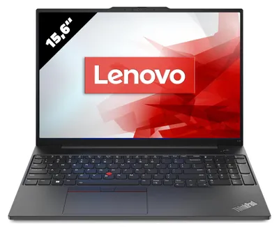 Produktbild von LENOVO 21JN004NGE  ThinkPad E16 G1 Intel Core i5-1335U 40,64cm 16Zoll WUXGA 8GB 256GB SSD UMA W11P No WWAN Black TopSeller