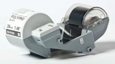 Produktbild von Brother RB-PP2BK, TP-M5000N TapeCreator, Wärmeübertragung, Schwarz, China, Brother, 144 mm