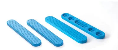 Productafbeelding van Weplay Vervangingsbalken voor evenwichtsboards, blauw, set van 4