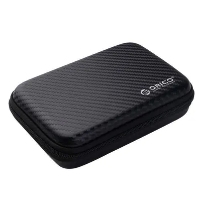 Produktbild von Orico Hard-Case fr 2,5 Festplatten und Zubehr, schwarz