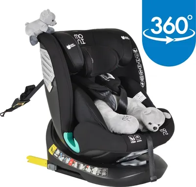 Produktbild von Moni Serengeti i-Size 360° Autostoel Schwarz 40-150 cm