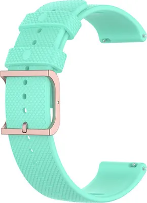 Produktbild von BStrap Silicone Rain Armband für Garmin Vivoactive 5, teal