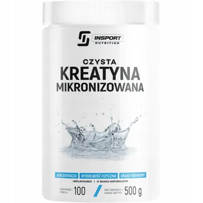 Produktbild von Creatin Monohydrat 500 g mikronisiert Kraft Regeneration INSPORT