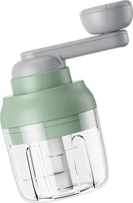 Obrázok produktu pre Multifunkčný prenosný ručný mlynček na cesnak Food Processor pre domácu kuchyňu Outdoor Cooking Green