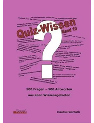 Produktbild von Quiz-Wissen - Band 10