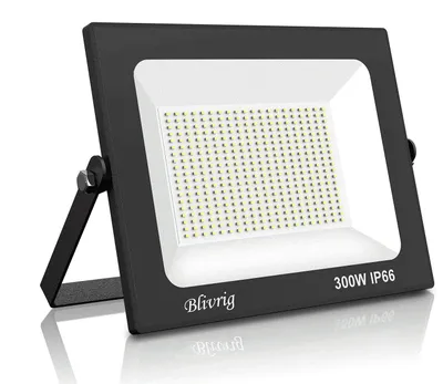 LED-Strahler 300 W, kaltweiß, 6500 K, 30.000 lm, IP66