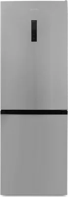 Produktbild von Gorenje NRK61CA2XL4Z Kühl-Gefrier-Kombination, 326 l, SN-T, 13 kg/24h, C, Fresh Zone Fach, Grau, Edelstahl, Dunkles Grau