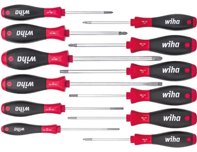 Produktbild von Schraubendreher Set SoftFinish® gemischt 12-tlg. (41002)