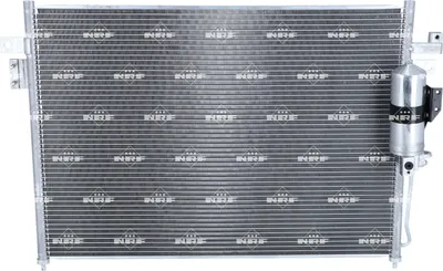 Produktbild von NRF 350442 Kondensator Klimaanlage für NISSAN NP300 Navara Pickup (D40) +Trockner +Dichtring
