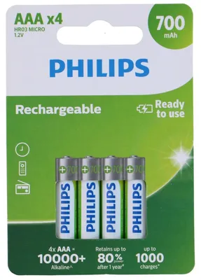 Image de Batterie rechargeable Philips R03B4A70/10