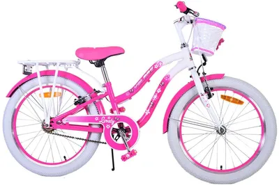 Immagine prodotto di Bicicletta per bambini Volare Lovely - Ragazza - 20 pollici - Rosa - Due freni a mano