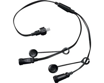 Produktbild von LED Systembeleuchtung außen Verteiler Konstsmide schwarzes Kabel