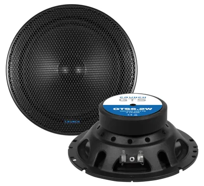 Produktbild von Crunch GTS6.2W, 16,5 cm (6.5"), Subwoofer-Treiber, 100 W, 59 - 5000 Hz, 3 Ohm
