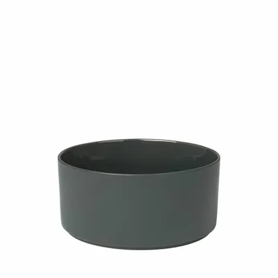 Produktbild von blomus Pilar Schale, Agave Green, Keramik, H 9.5 cm, Ø 20 cm, 63708