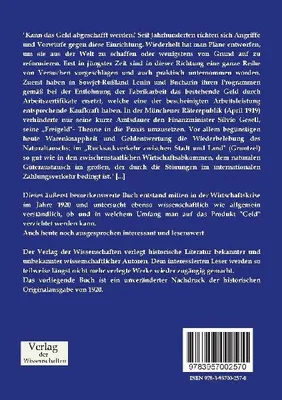 Produktbild von Kann das Geld abgeschafft werden?