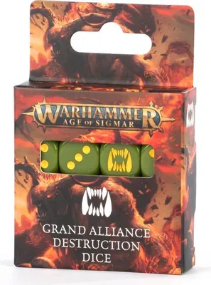 Obrázok produktu pre Games Workshop 80-23, Súprava kociek, Zelená, 16 kusov