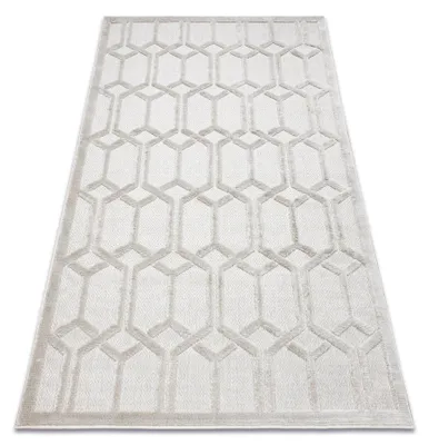 Image de Tapis SANTO SIZAL 58385 Ruta, géométrique beige beige 120x170 cm