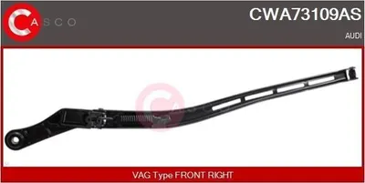 Produktbild von CASCO CWA73109AS Wischerarm Scheibenwischerarm Vorne für AUDI A6 Avant (4B5, C5) A6 Limousine (4B2, C5) Allroad (4BH, C5)