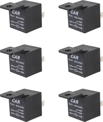 Productafbeelding van 6 stuks TR-011, 40A, 4-polige autostekrelais