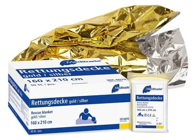 Immagine prodotto di Meditrade® 4070 Meditrade® Rettungsdecke 160,0 x 210,0 cm
