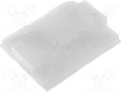 Zdjęcie produktu dla 10 sztuk opasek kablowych UL94V-2, naturalne, szerokość: 5,8 mm. Opaski kablowe