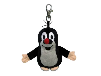 Obrázok produktu pre Krtek s karabinou plyš 10cm na kartě