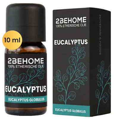 Productafbeelding van 2BEHOME Etherische Olie Eucalyptus - 10 ML - 1 Stuk