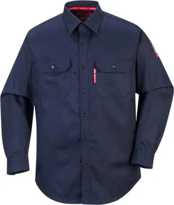 Produktbild von Hemd Bizflame 88/12 – Größe XS – marineblau – Portwest