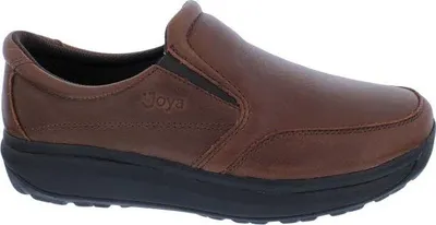 Produktbild von Joya Slipper Traveler II Brown JY565A, Glattleder, Senso-Sohle, Fußbett zum Wechseln 43