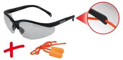 Productafbeelding van KS TOOLS veiligheidsbril 310.0176, PC (polycarbonaat), 30g