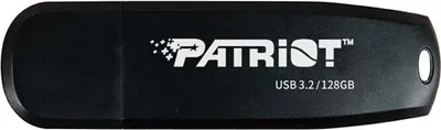 Image de PATRIOT MEMORY Pendrive Patriot Xporter Core 128GB USB 3.2 Gen 1 80MB/s (PSF128GXRB3U) Black