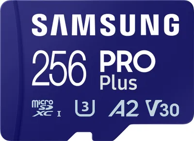 Immagine prodotto di Scheda di memoria Samsung PRO Plus SDXC 256 GB U3 A2 V30 (MB-MD256SA/EU)
