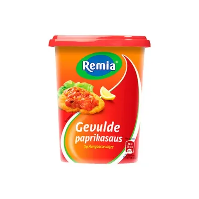 Imagen del producto de Salsa de pimientos rellenos Remia (6 x 500 ml)
