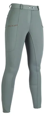 Image de Pantalon HKM Monaco, couleur vert foncé, taille 42