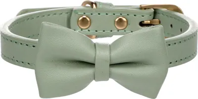 Image de Collier Flamingo avec noeud Nela vert menthe, taille : S